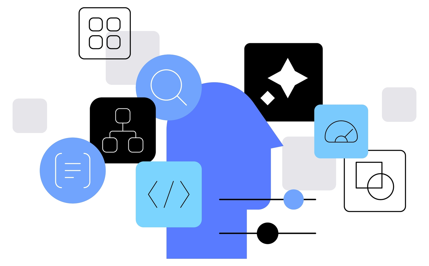 AIエージェントの活用イメージイラスト