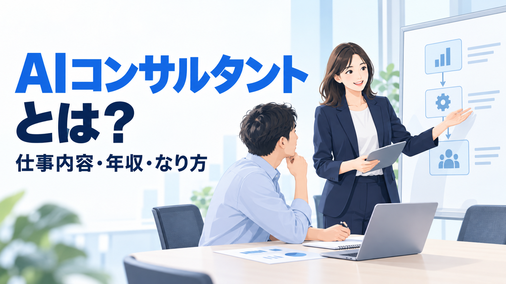 AIコンサルタントとは?仕事内容や年収、なり方を解説