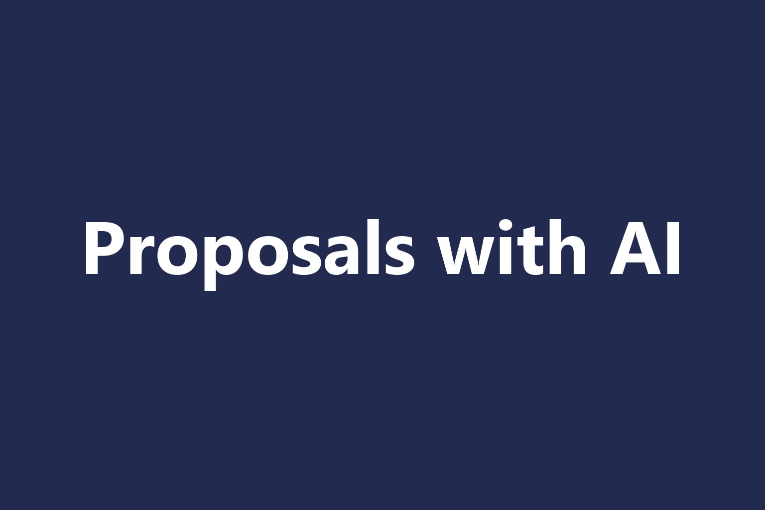 企画書と提案書をAIで作る方法の記事のアイキャッチ(Proposals with AI)