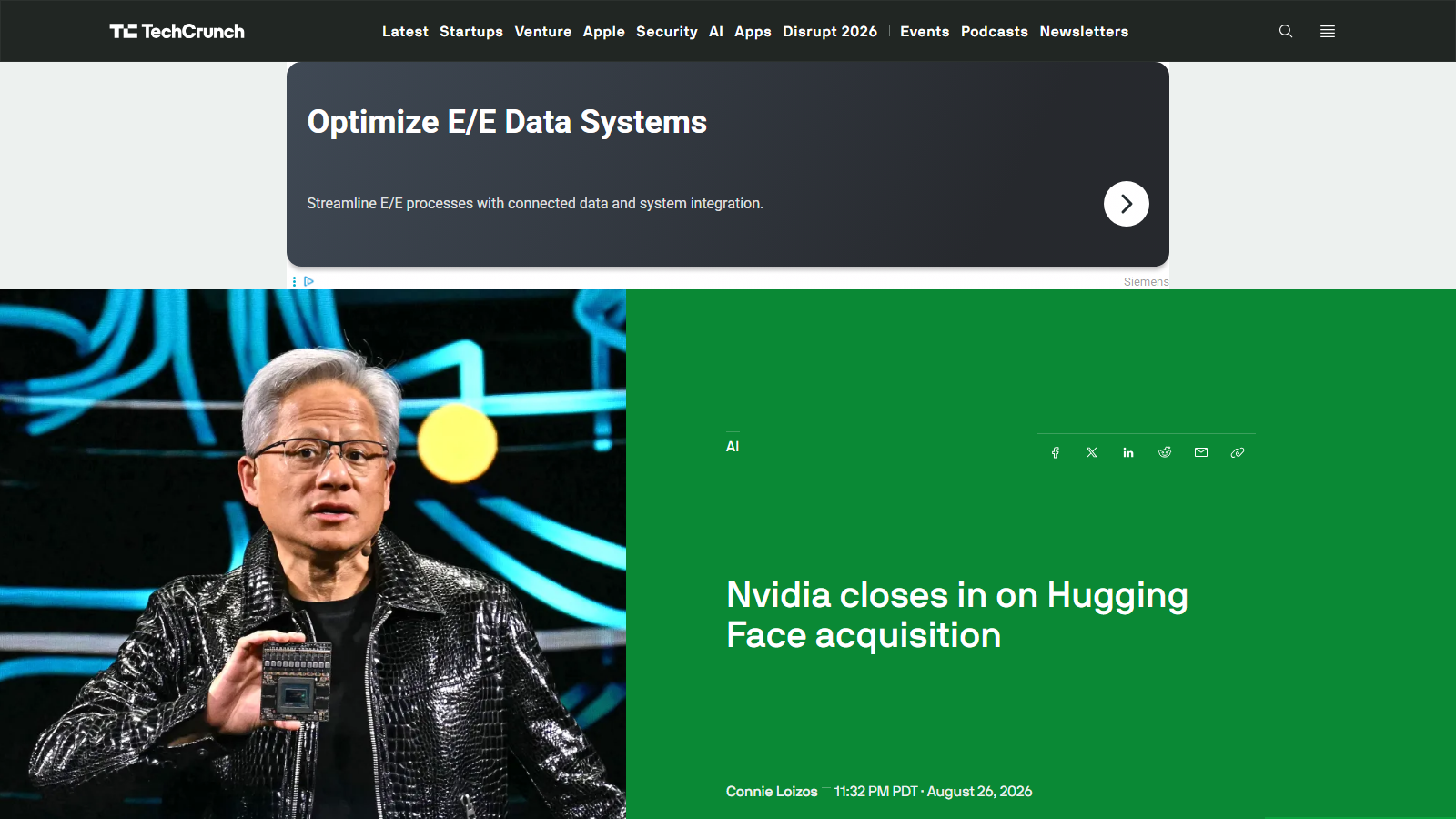 TechCrunchの報道記事より